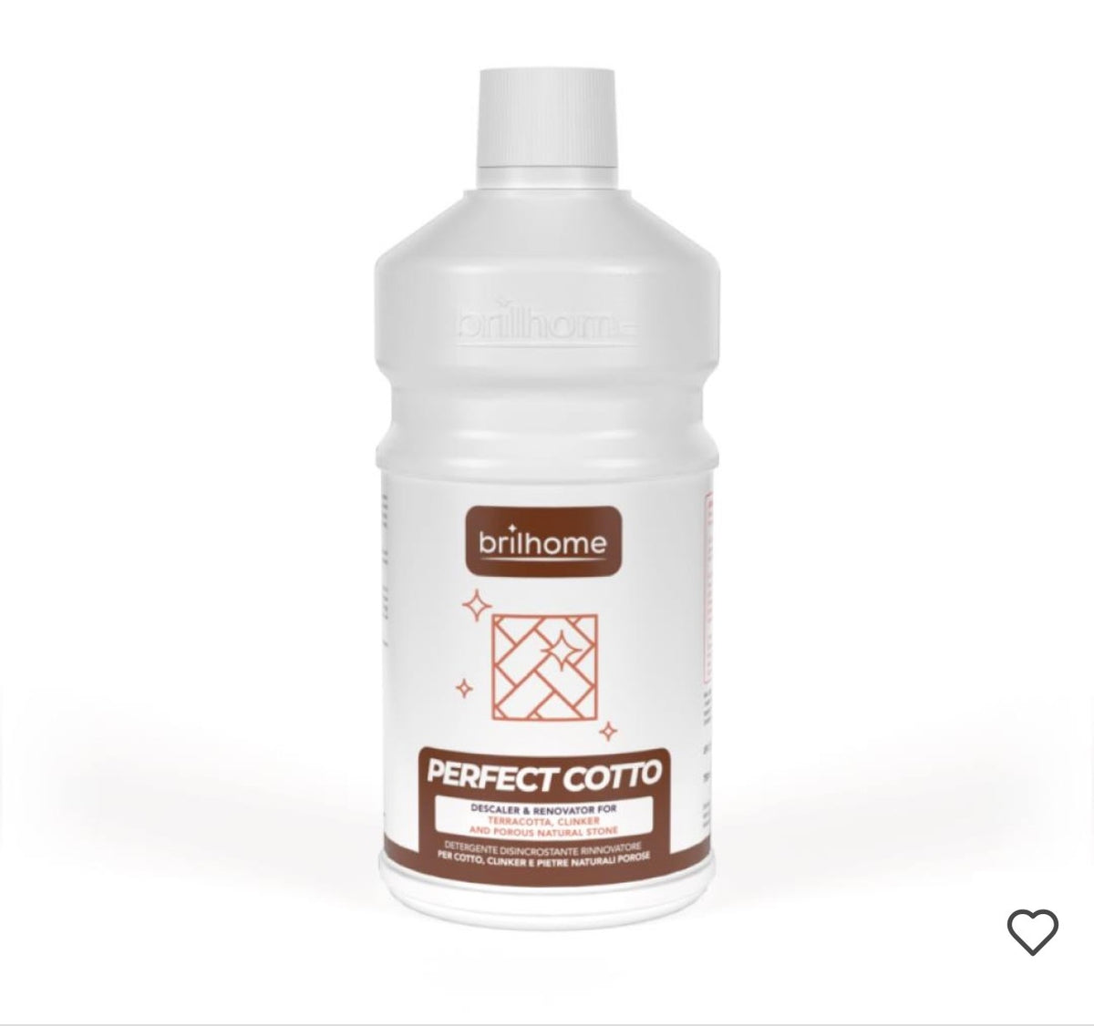 Perfect Cotto - Détergent pour la terre cuite, le clinker et la pierre naturelle poreuse 750 ml