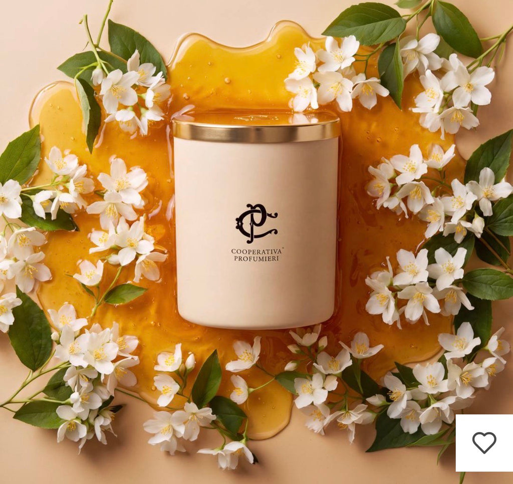 MÉLIA – Bougie Parfumée 400 gr | Miel & Jasmin