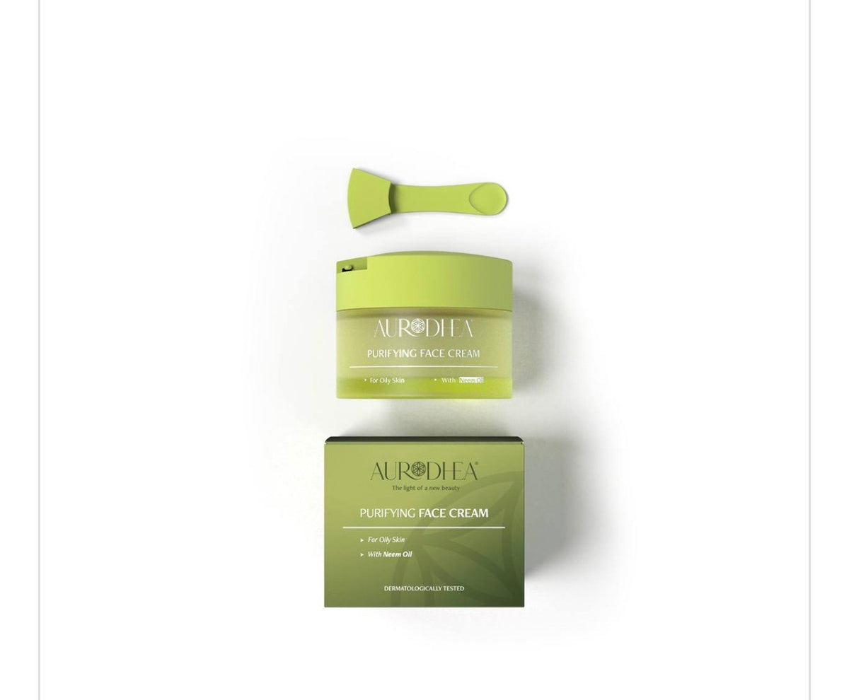 CRÈME VISAGE À L’HUILE DE NEEM – PURIFIANTE, SÉBO-RÉGULATRICE & ANTI-IMPERFECTIONS