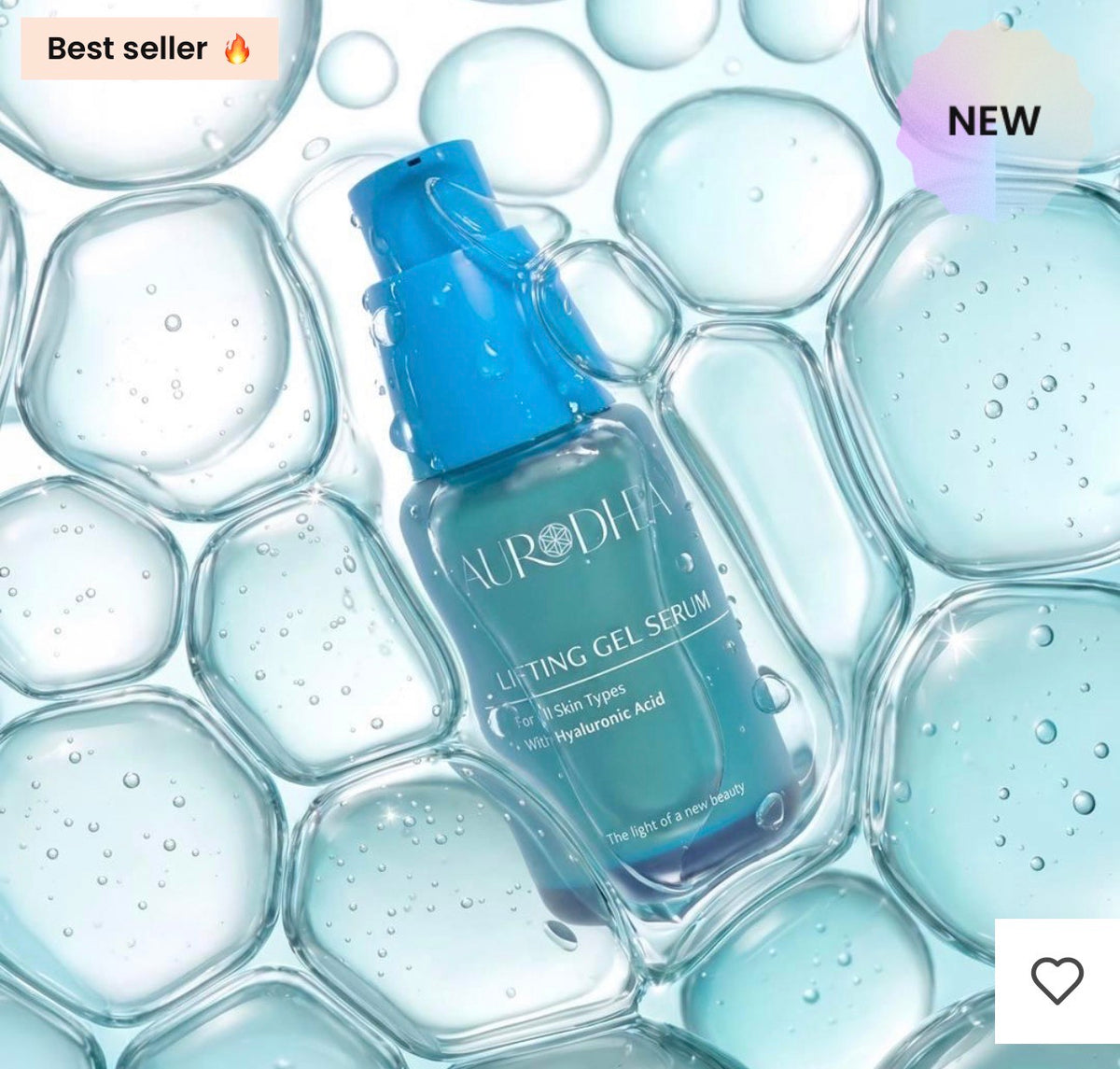 Sérum Gel Tenseur à l’Acide Hyaluronique 50 mL | Avec complexe exclusif LIFTOGEN™