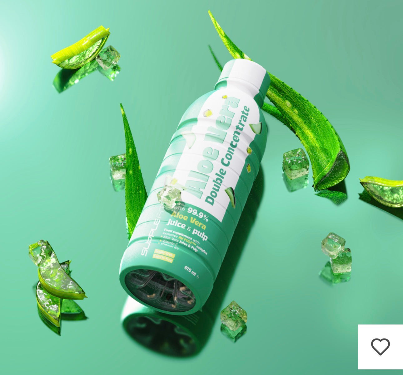 ALOE VERA jus et pulpe 99,9% - 675 ml Avec le complexe exclusif AV PULP™