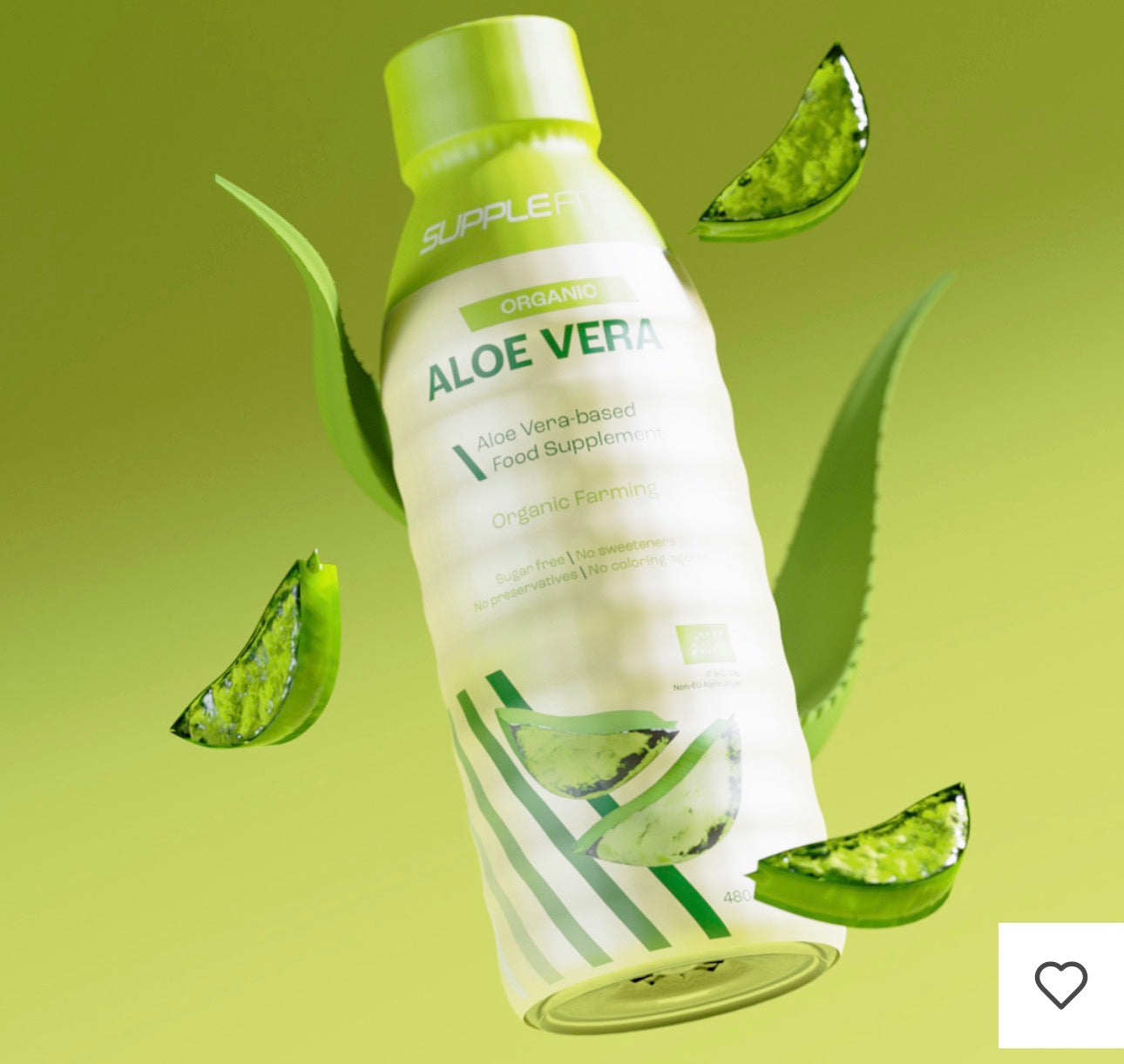 Jus d’Aloe Vera Biologique - 480 ml