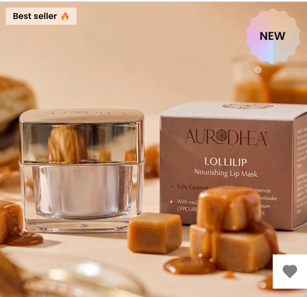 LOLLILIP 'Salty Caramel’– Masque Lèvres Nourrissant 15 ml | Avec complexe exclusif LYPCURE™