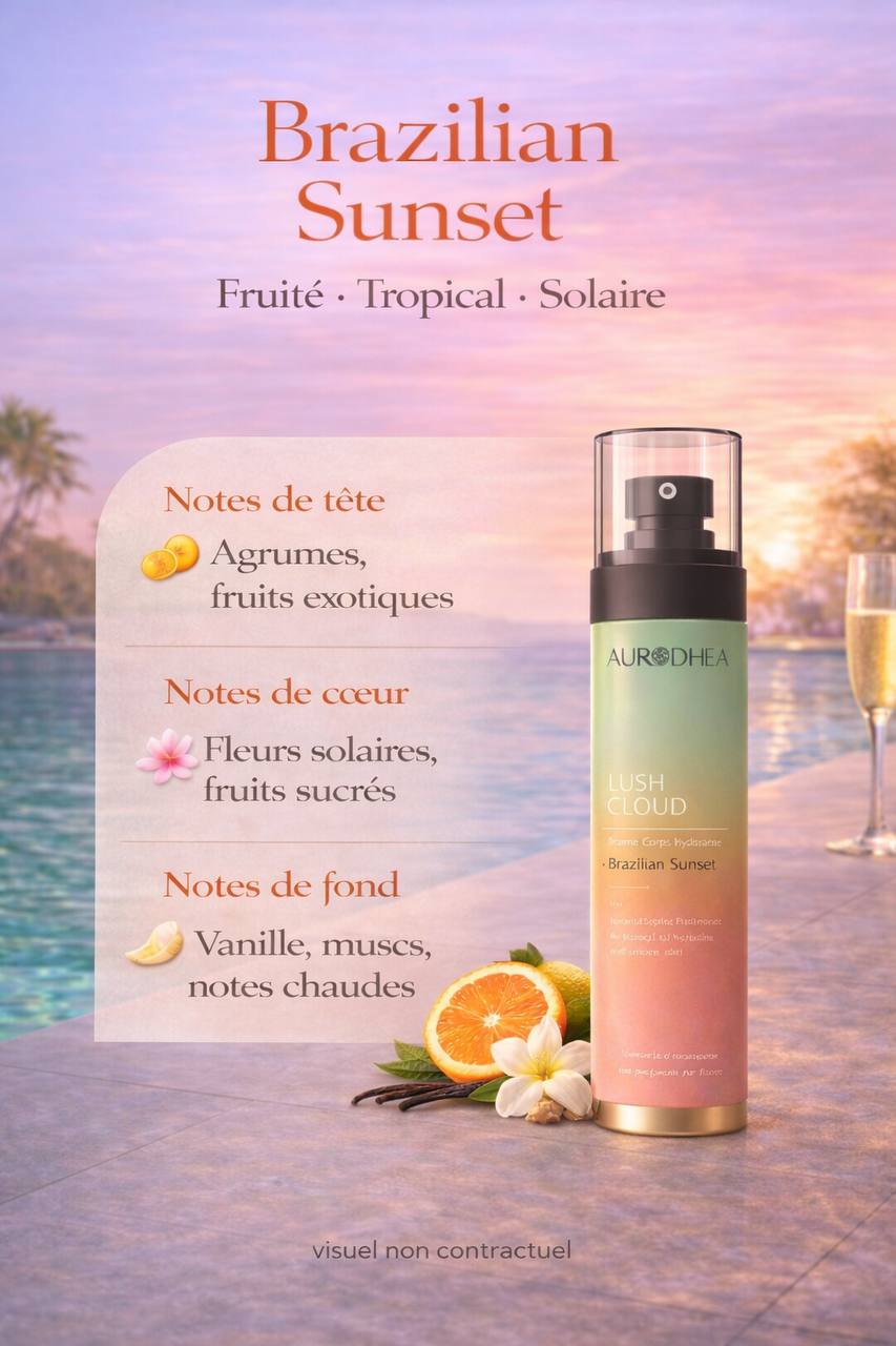 LUSH CLOUD Tropical Breeze- Brume parfumée corps