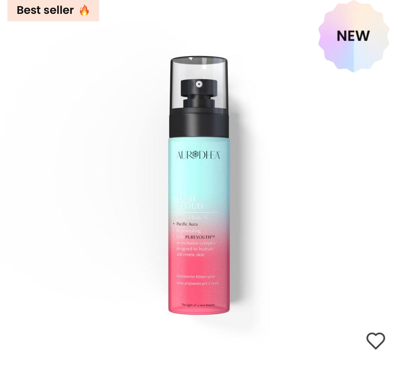 LUSH CLOUD Pacific Aura - Brume parfumée corps