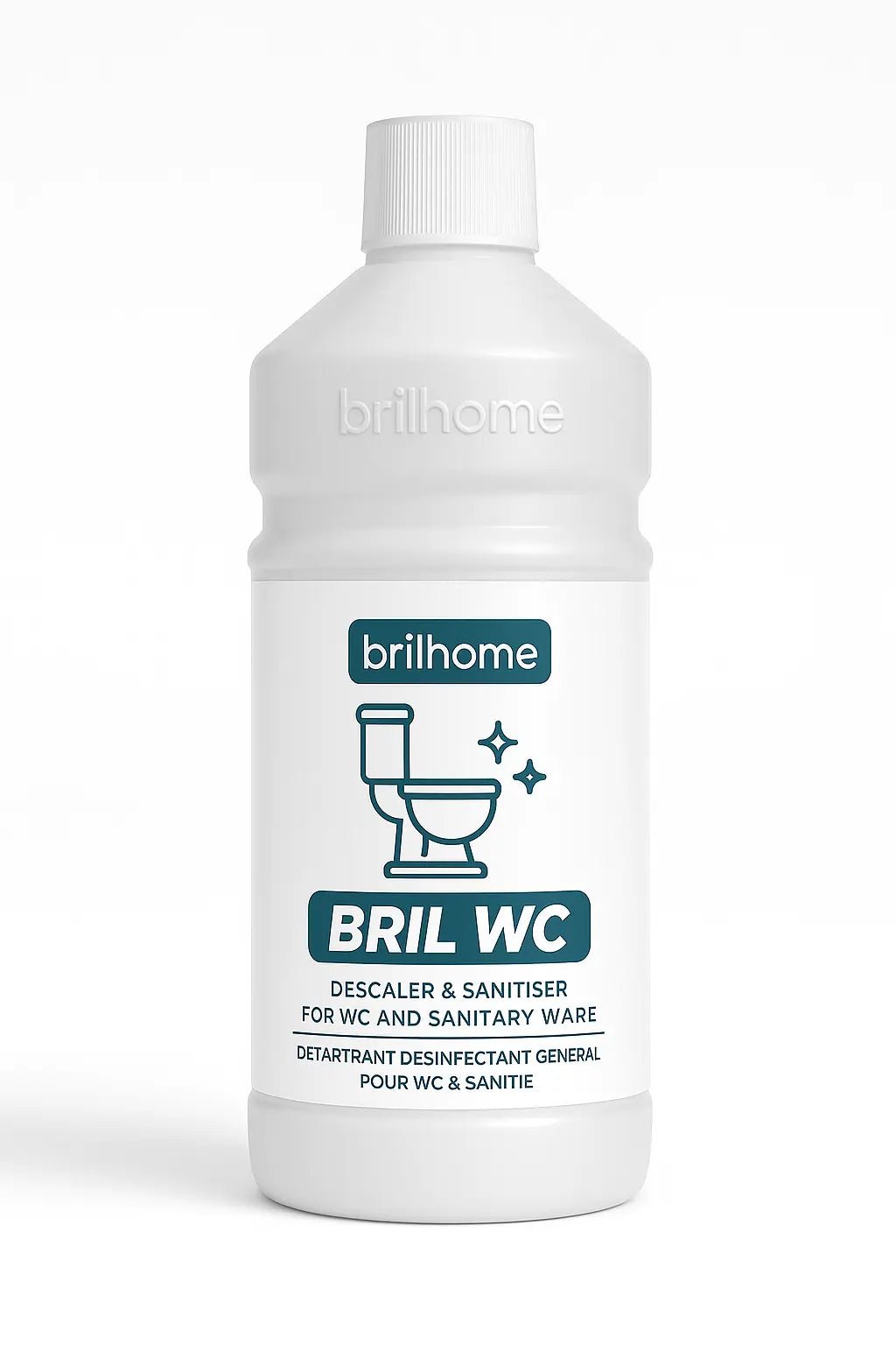 BRIL WC – DÉTARTRANT BLANCHISSANT ULTRA - PUISSANT POUR SANITAIRES & CÉRAMIQUE - ESSENSIA BEAUTY