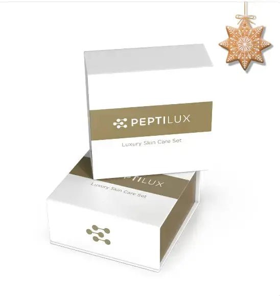 COFFRET PEPTILUX LUXURY SKIN CARE NIGHT – SOIN ANTI - RIDES RÉPARATEUR & BOOSTER DE COLLAGÈNE - ESSENSIA BEAUTY