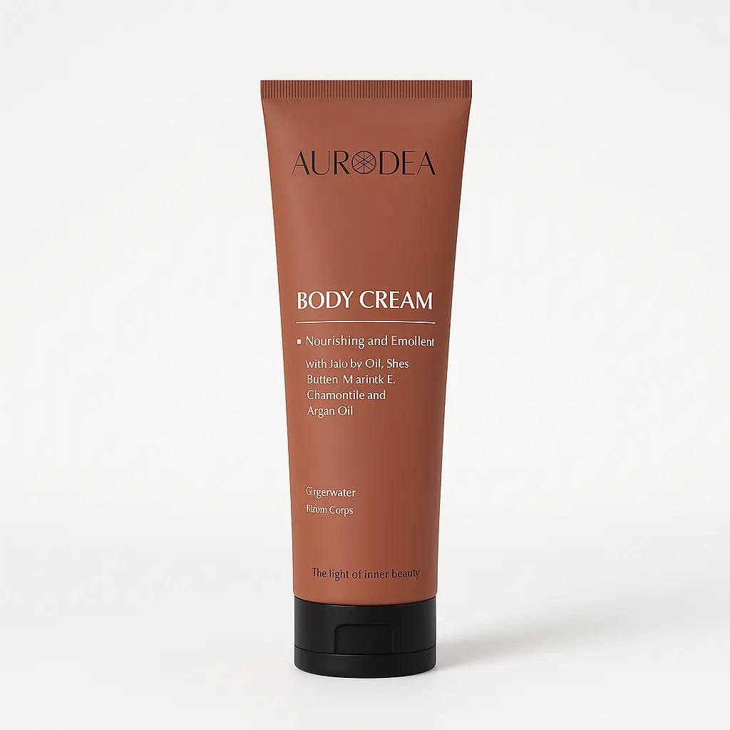 CRÈME CORPS BIO À L’HUILE D’ARGAN – ÉCLAT NATUREL, HYDRATATION INTENSE & APAISEMENT DES PEAUX SENSIBLES - ESSENSIA BEAUTY