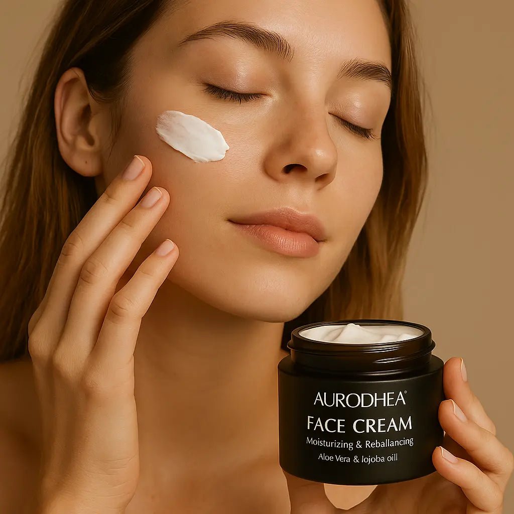 CREME VISAGE À L’ALOE VERA – HYDRATATION, PROTECTION & ACTION ANTI - ÂGE NATURELLE - ESSENSIA BEAUTY