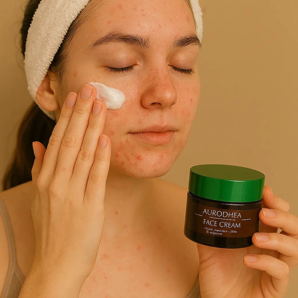 CRÈME VISAGE À L’HUILE DE NEEM – PURIFIANTE, SÉBO - RÉGULATRICE & ANTI - IMPERFECTIONS - ESSENSIA BEAUTY