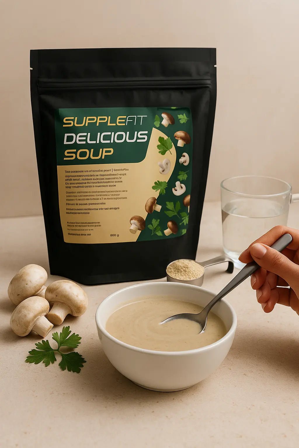 DELICIOUS SOUP SUPPLEFIT – SOUPE SUBSTITUT DE REPAS MINCEUR ENRICHIE EN ENZYMES DIGESTIVES - ESSENSIA BEAUTY