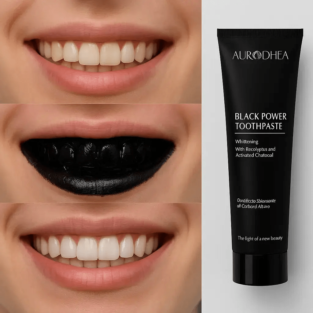 DENTIFRICE CHARBON ACTIF AIDE POUR LE BLANCHIMENT DENTAIRE - ESSENSIA BEAUTY