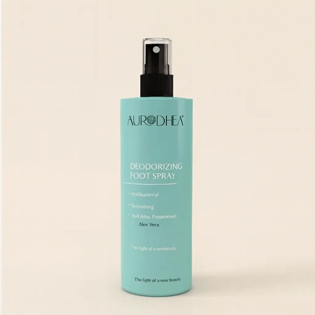 DEODORANT SPRAY POUR LES PIEDS – ANTI - ODEURS, RAFRAÎCHISSANT & ANTIBACTÉRIEN - ESSENSIA BEAUTY