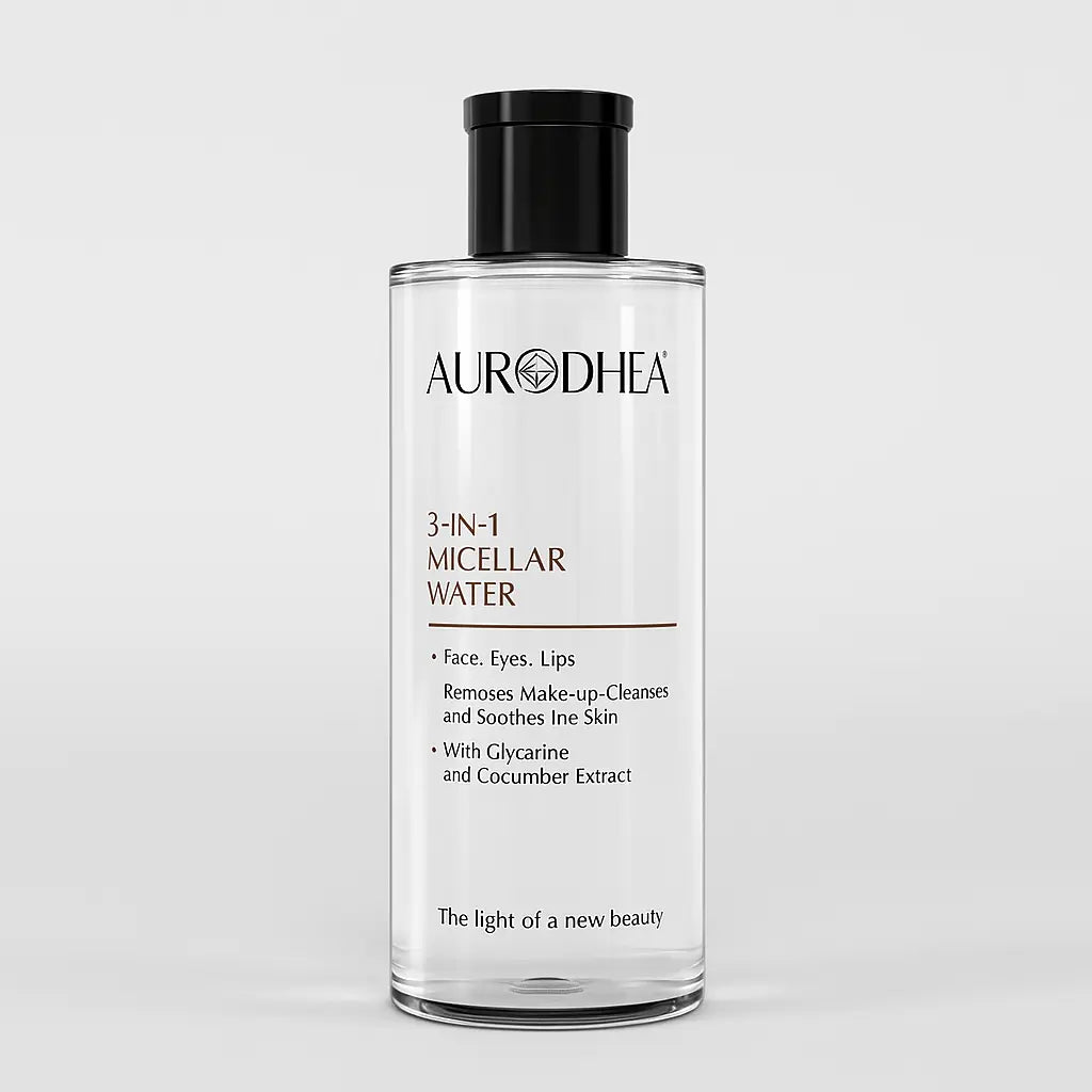 EAU MICELLAIRE 3 EN 1 - 250 ML POUR DEMAQUILLANT WATERPROOF ET IMPURETES - ESSENSIA BEAUTY