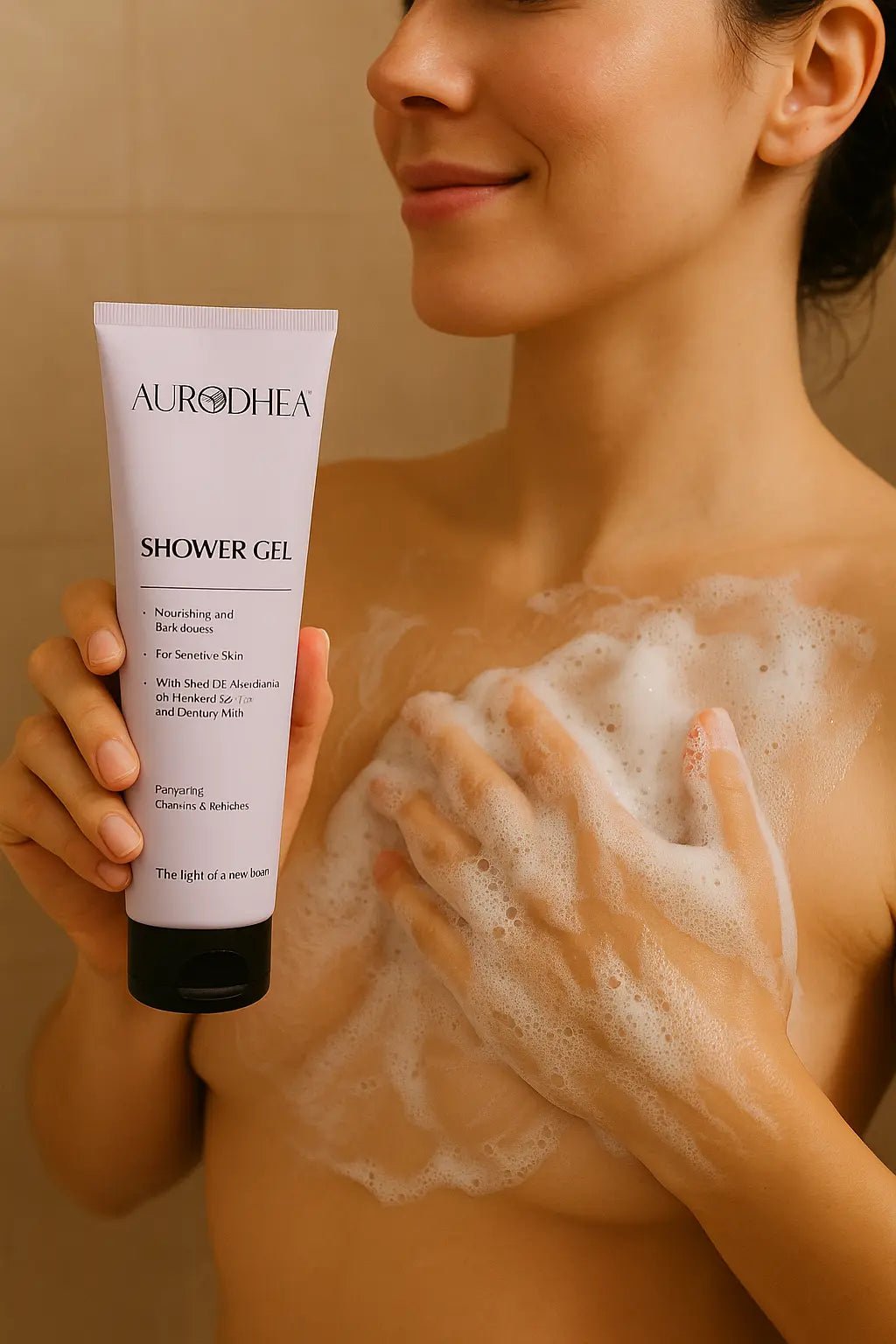 GEL DOUCHE LAIT D’ÂNESSE – PEAU ULTRA - DOUCE & HYDRATÉE MÊME POUR LES PEAUX SENSIBLES - ESSENSIA BEAUTY