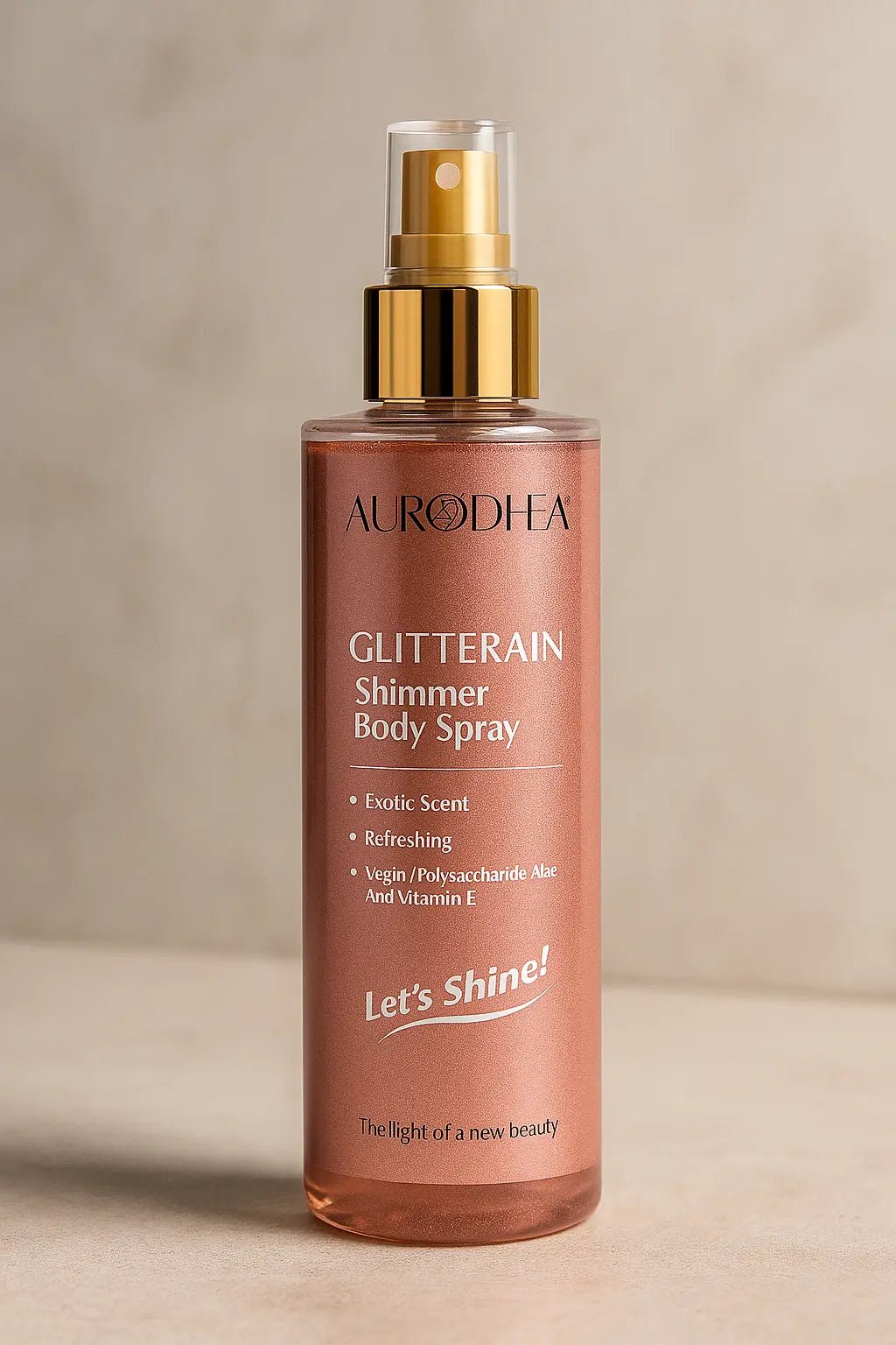 GLITTERAIN – SPRAY SCINTILLANT COCO POUR UNE PEAU FRAÎCHE, HYDRATÉE & LUMINEUSE - ESSENSIA BEAUTY