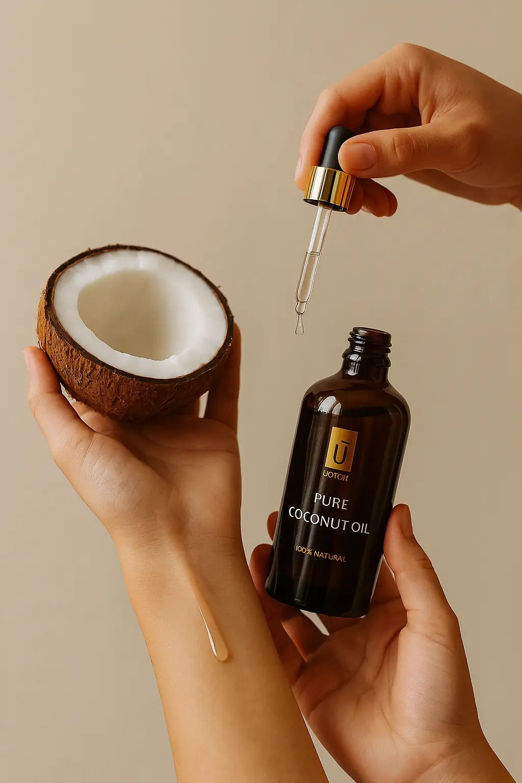 HUILE DE COCO PURE – HYDRATE, RÉPARE & PROTÈGE VISAGE, CORPS ET CHEVEUX - ESSENSIA BEAUTY