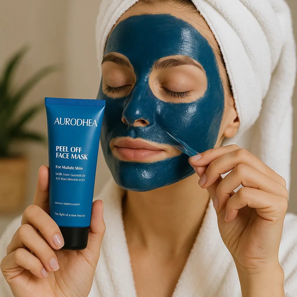 MASQUE VISAGE PEEL - OFF ANTI - ÂGE – HYDRATATION 24H, EFFET TENSEUR & ÉCLAT DES PEAUX MATURES - ESSENSIA BEAUTY