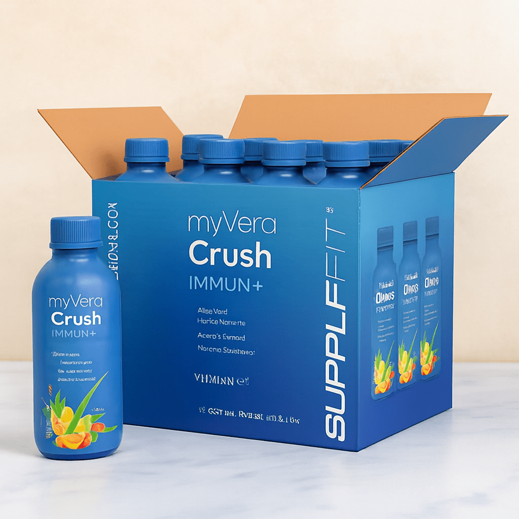 MYVERA CRUSH MAN + BOOST DE TESTOSTÉRONE, VITALITÉ & ÉNERGIE MASCULINE(6 / 12 BOUTEILLES) - ESSENSIA BEAUTY