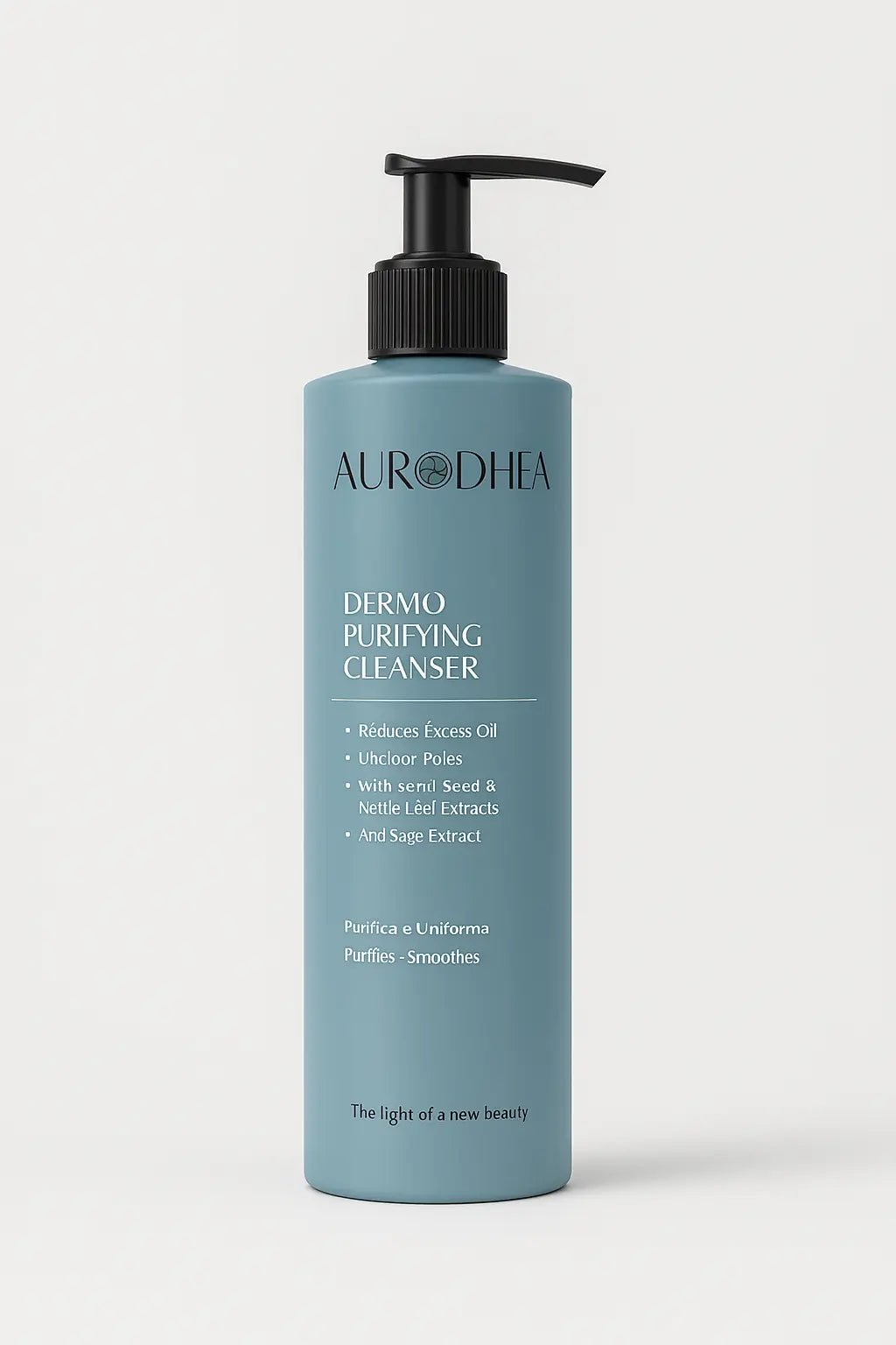 NETTOYANT DERMO - PURIFIANT ANTI - ACNÉ – SÉBO - RÉGULATEUR, DÉTOXIFIANT & ÉCLAT VISAGE - ESSENSIA BEAUTY