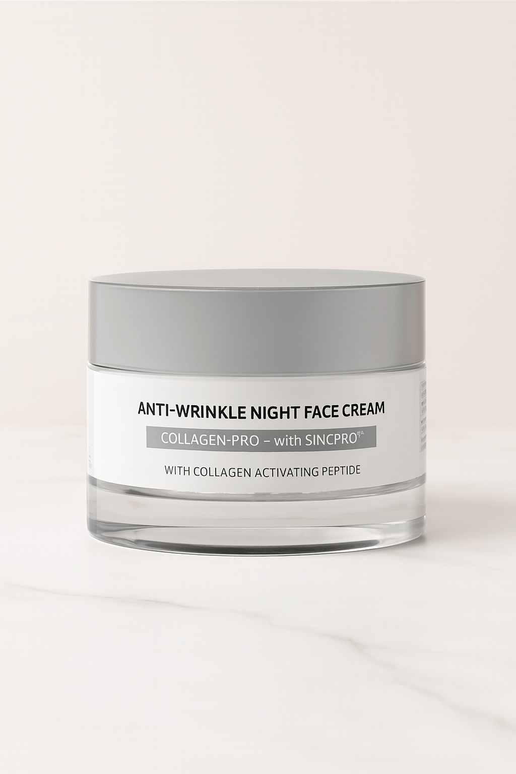 PEPTILUX CRÈME DE NUIT COLLAGEN PRO – RÉPARATION NOCTURNE, ANTI - RIDES & BOOSTER DE COLLAGÈNE - ESSENSIA BEAUTY