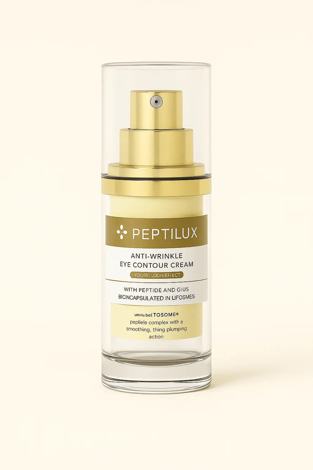 PEPTILUX CRÈME YEUX EFFET YOUNG LOOK – ANTI - CERNES, ANTI - POCHES & REGARD REPULPÉ - ESSENSIA BEAUTY