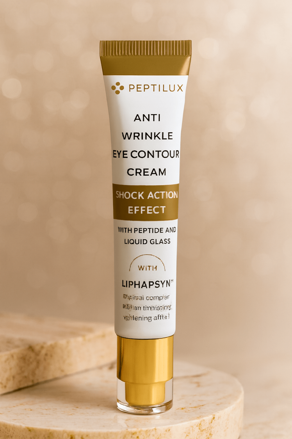 PEPTILUX CRÈME YEUX SHOCK ACTION – EFFET LIFTING IMMÉDIAT, ANTI - RIDES & REGARD REPULPÉ 6–10H - ESSENSIA BEAUTY