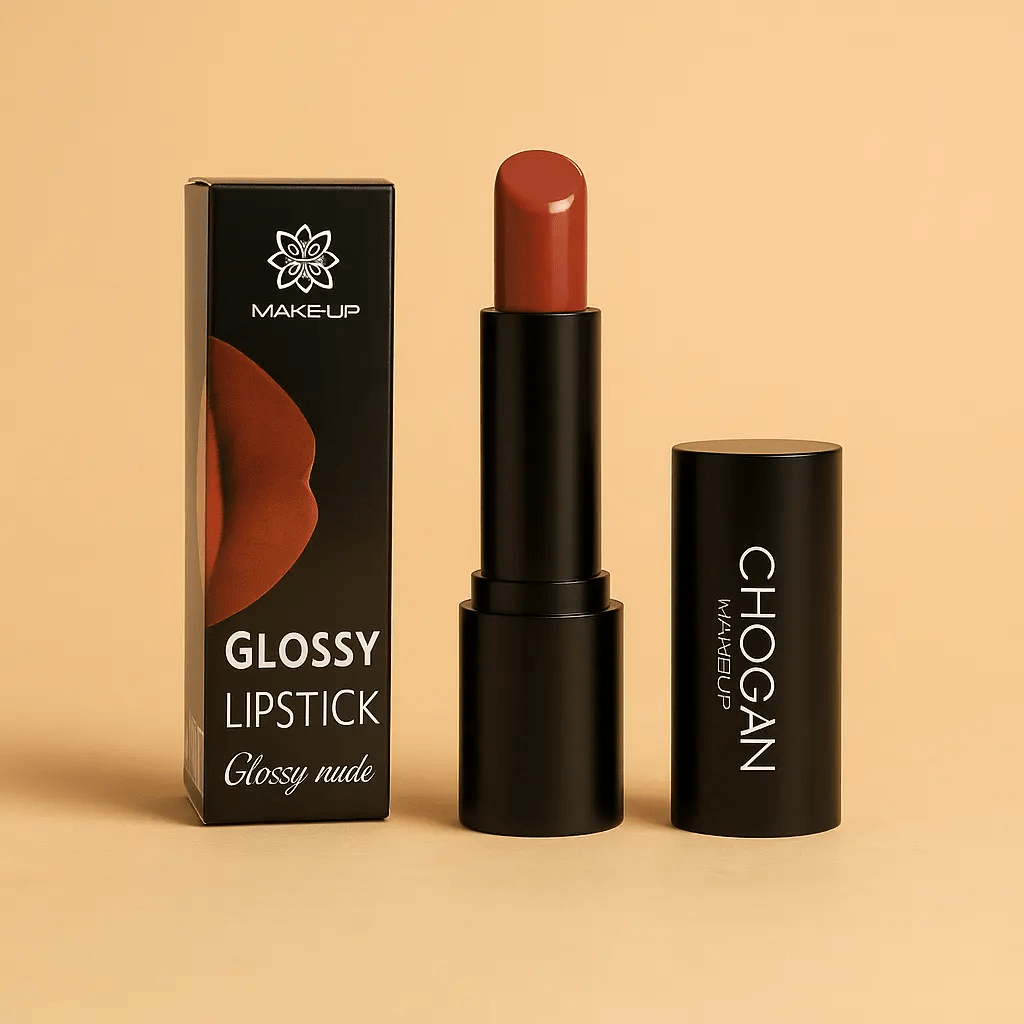 ROUGE À LÈVRES BRILLANT– DARK NUDE 5 g - ESSENSIA BEAUTY