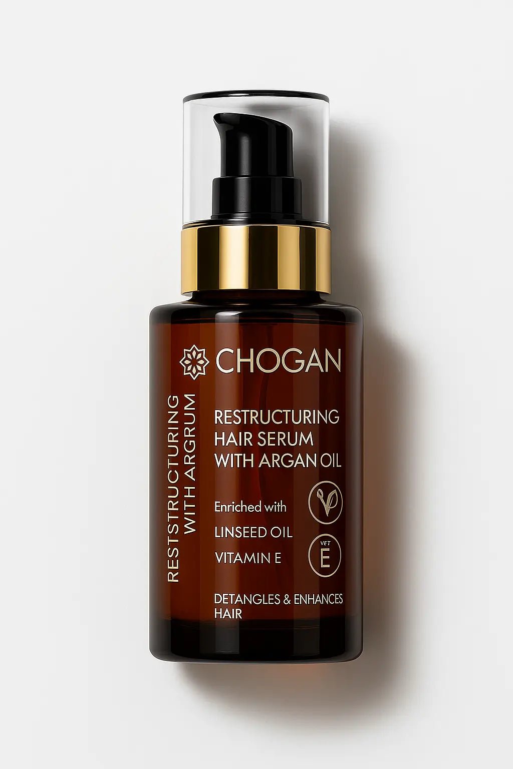 SÉRUM CAPILLAIRE À L’HUILE D’ARGAN – ANTI - FRISOTTIS, RÉPARATEUR & BRILLANCE INTENSE SANS EFFET GRAS - ESSENSIA BEAUTY