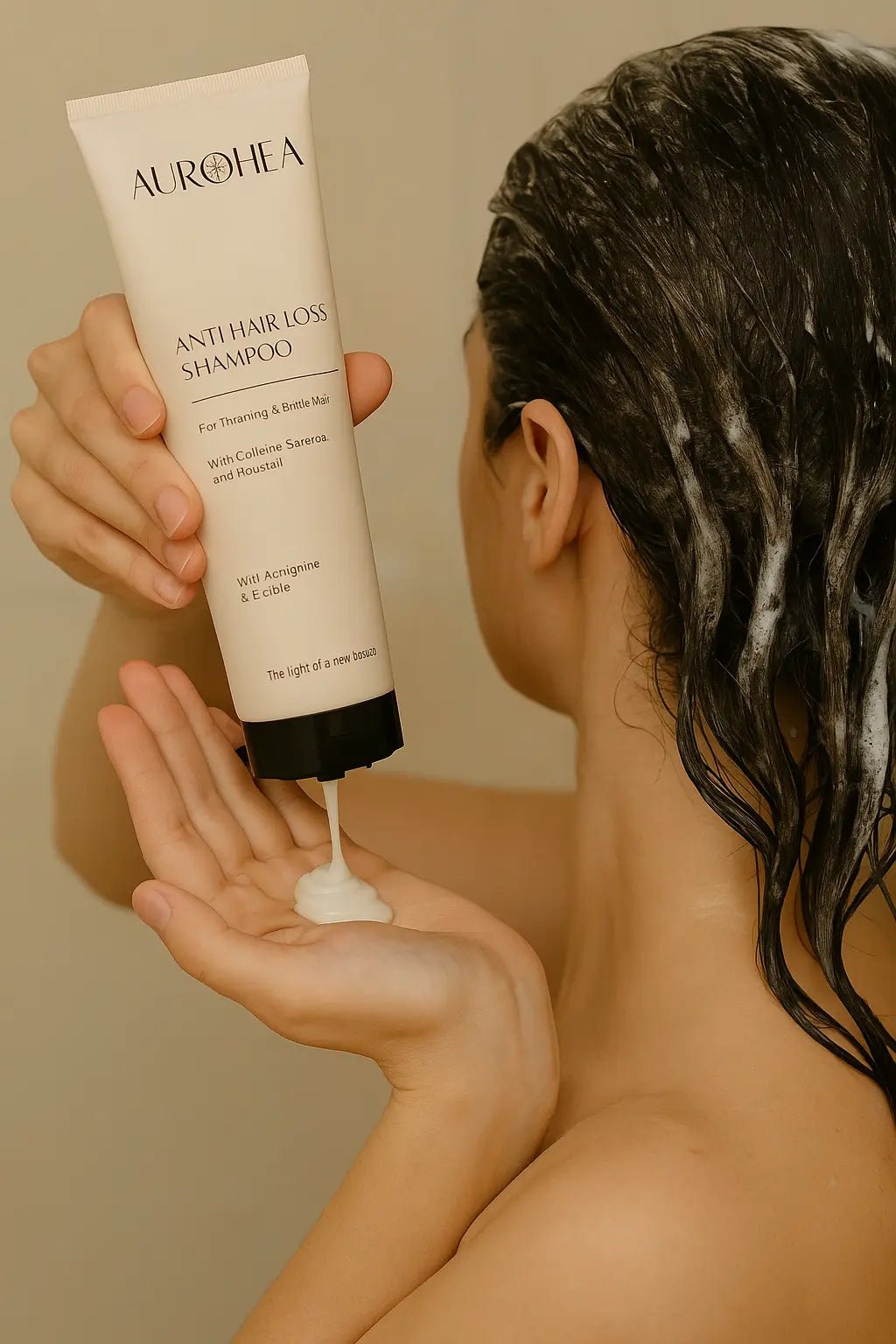 SHAMPOING ANTI - CHUTE – FORTIFIANT, STIMULANT & VOLUME POUR CHEVEUX FRAGILES - ESSENSIA BEAUTY