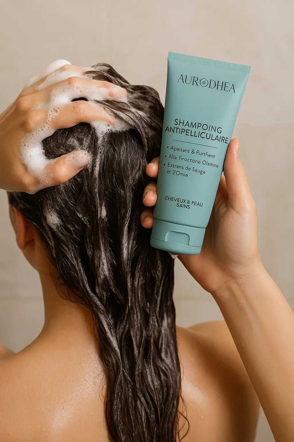 SHAMPOING ANTIPELLICULAIRE AURODHEA – PURIFIANT, SÉBO - RÉGULATEUR & APAISANT CUIR CHEVELU - ESSENSIA BEAUTY