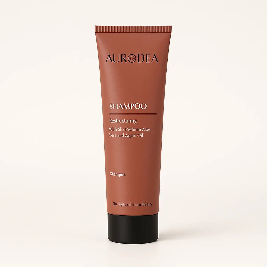 SHAMPOING RESTRUCTURANT À L’HUILE D’ARGAN – RÉPARATEUR, ANTI - FRISOTTIS & BRILLANCE SUBLIME - ESSENSIA BEAUTY