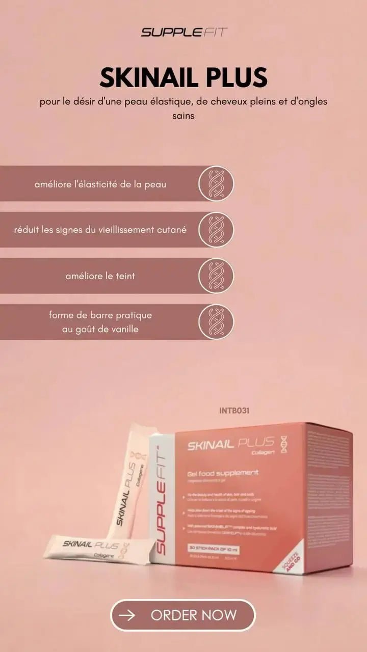 SKINAIL PLUS – BEAUTÉ DE LA PEAU, FORCE DES ONGLES & BRILLANCE DES CHEVEUX - ESSENSIA BEAUTY