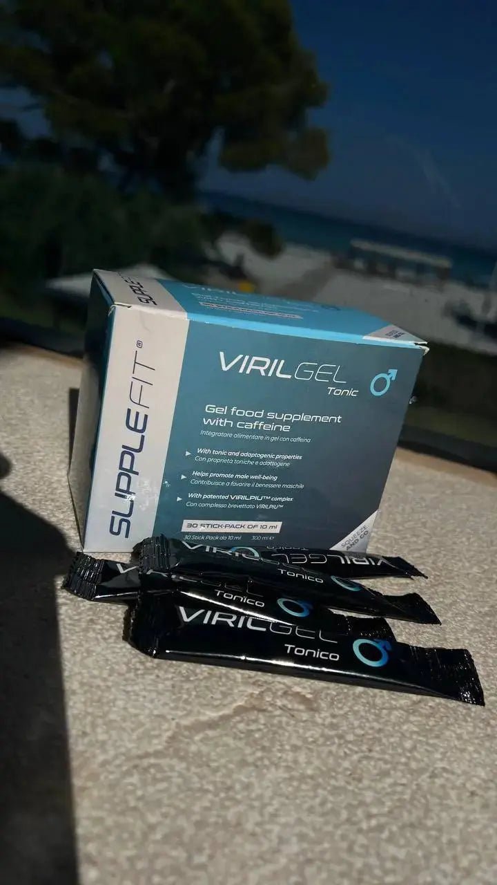 VIRILGEL – BOOSTER D'ÉNERGIE, FORCE MASCULINE & RÉSISTANCE SEXUELLE, LUTTE CONTRE FAIBLESSE SEXUELLE - ESSENSIA BEAUTY