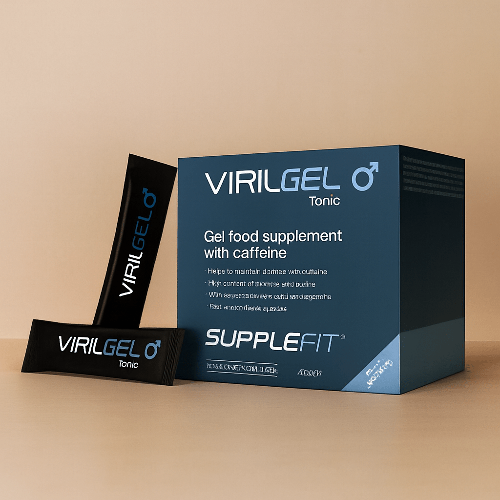 VIRILGEL – BOOSTER D'ÉNERGIE, FORCE MASCULINE & RÉSISTANCE SEXUELLE, LUTTE CONTRE FAIBLESSE SEXUELLE - ESSENSIA BEAUTY